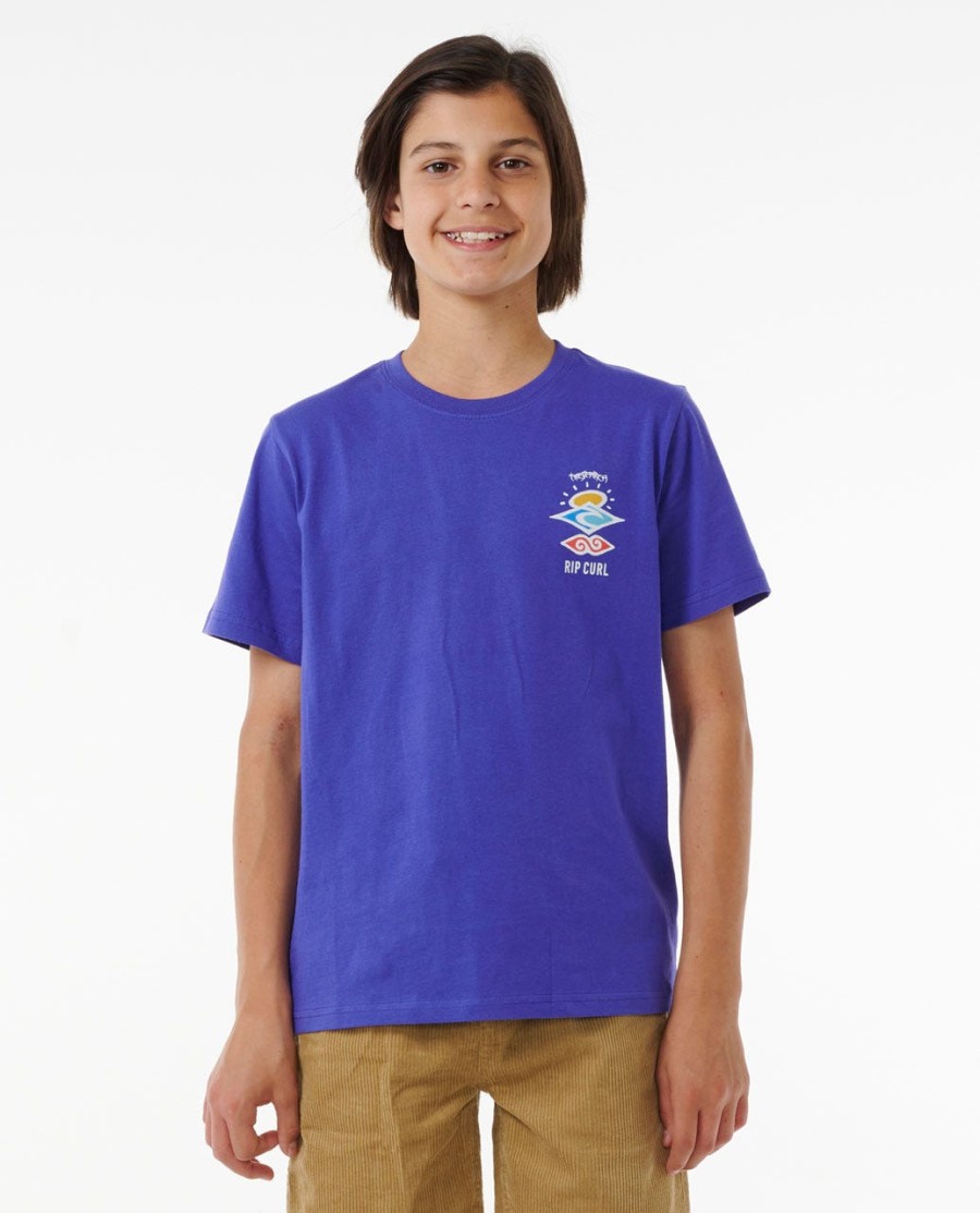 t-shirt met zoekpictogram - jongens 8-16 jaar