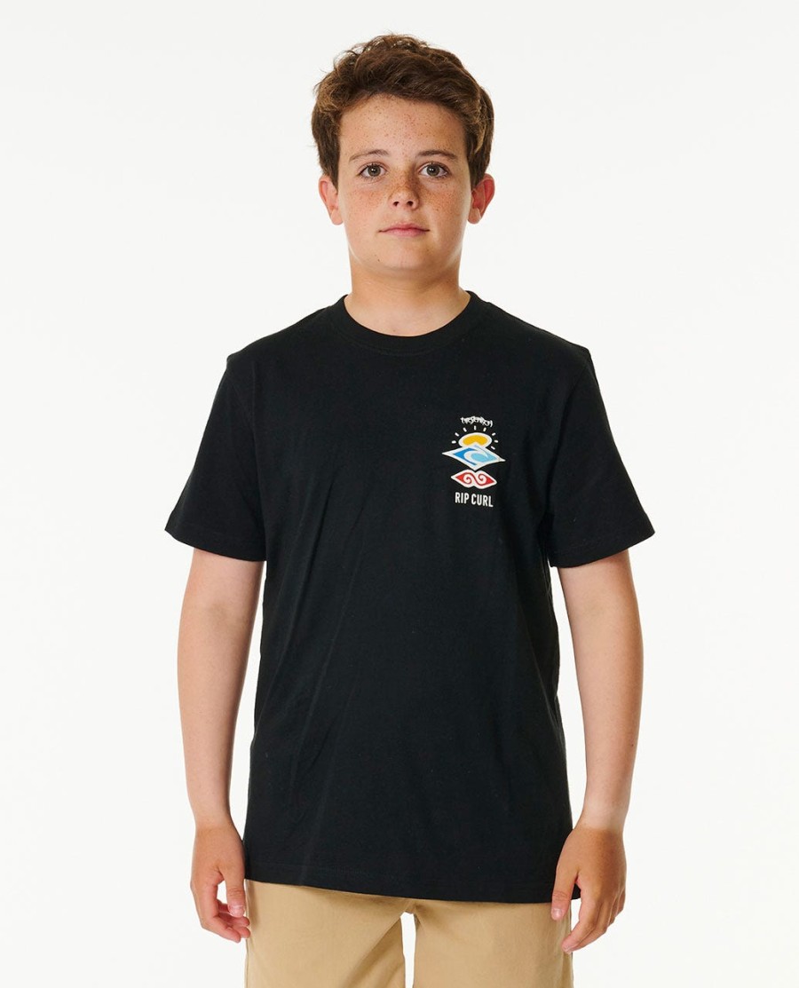 t-shirt met zoekpictogram - jongens 8-16 jaar