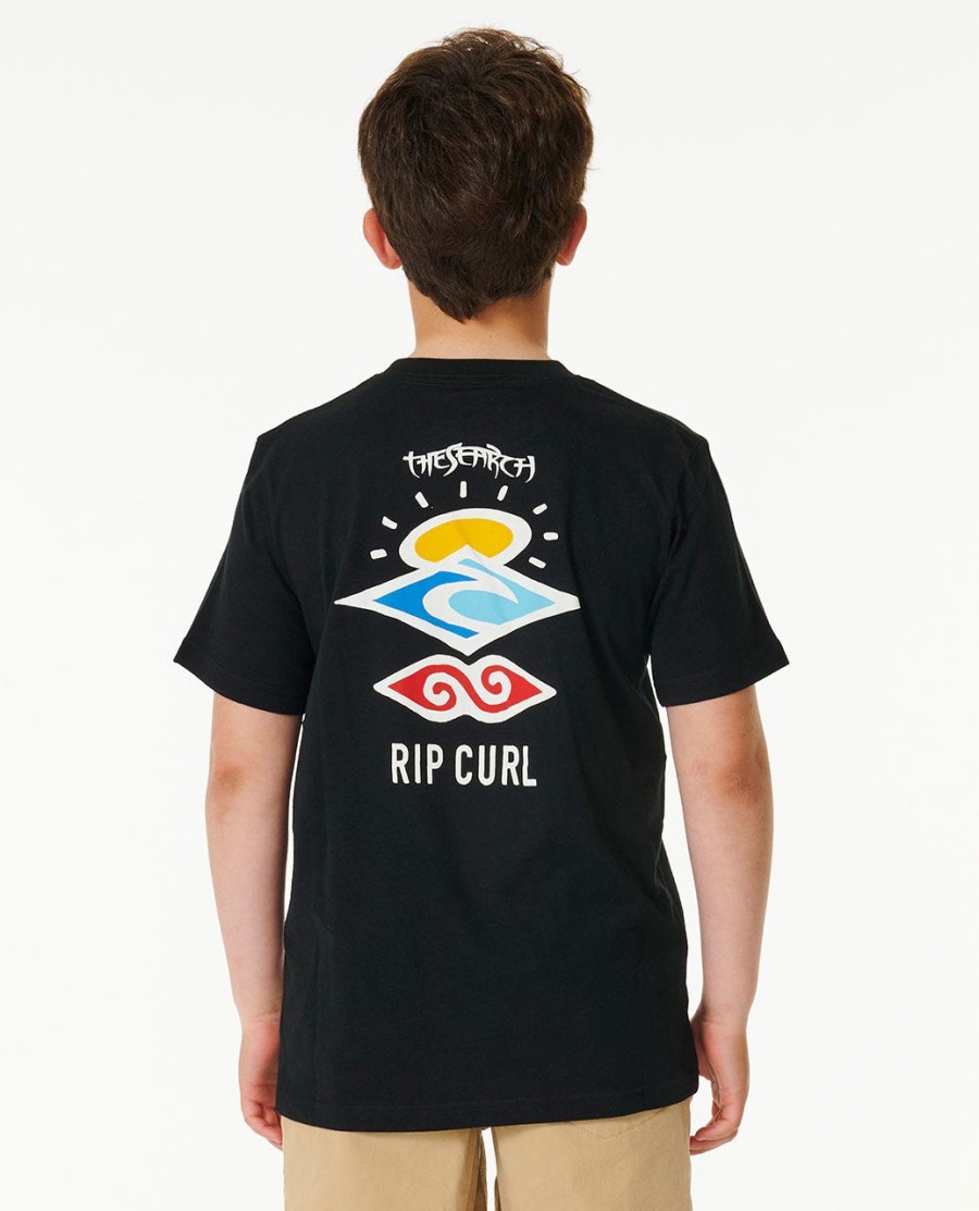t-shirt met zoekpictogram - jongens 8-16 jaar