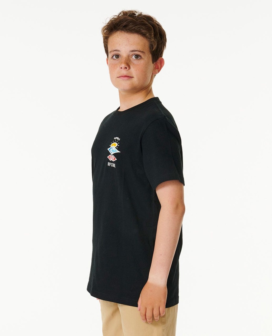 t-shirt met zoekpictogram - jongens 8-16 jaar