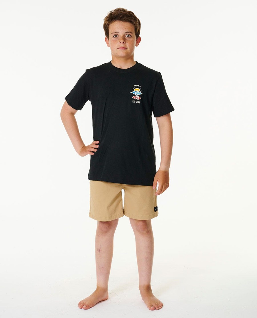 t-shirt met zoekpictogram - jongens 8-16 jaar