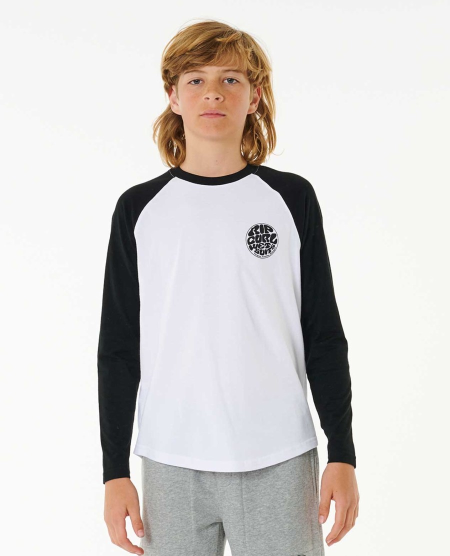 wettie icon t-shirt met lange mouwen - jongens 8-16 jaar