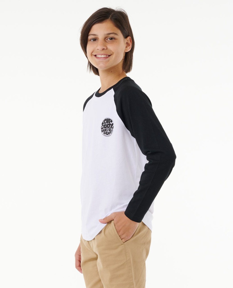wettie icon t-shirt met lange mouwen - jongens 8-16 jaar