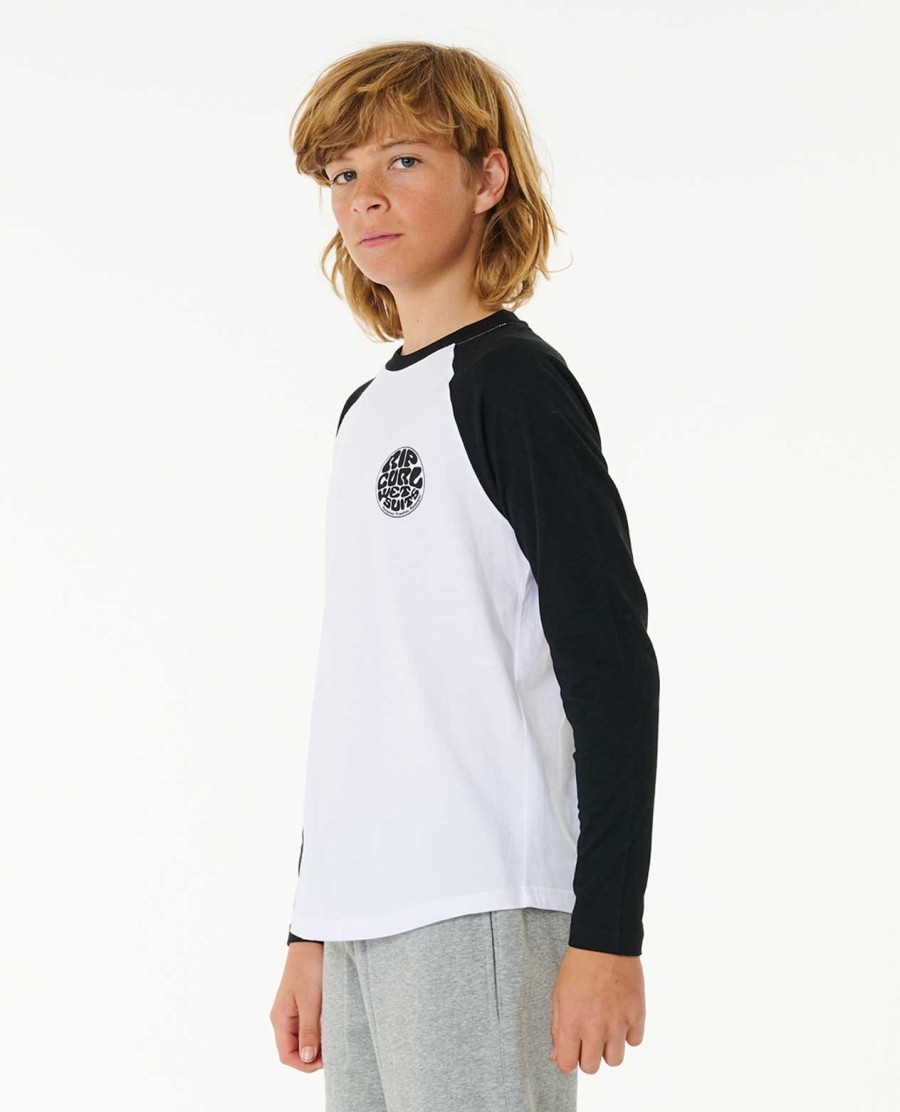 wettie icon t-shirt met lange mouwen - jongens 8-16 jaar