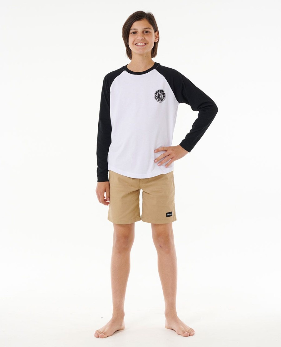 wettie icon t-shirt met lange mouwen - jongens 8-16 jaar