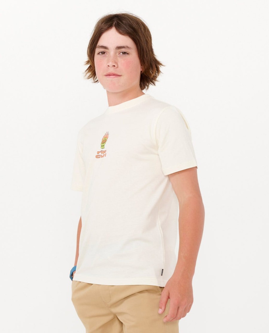 t-shirt met kosmische schedelprint - jongens 8-16 jaar