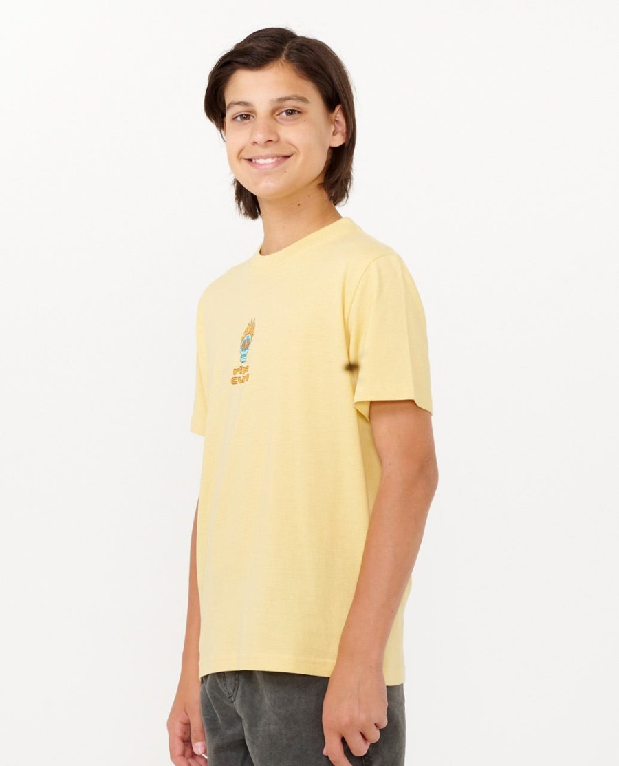 t-shirt met kosmische schedelprint - jongens 8-16 jaar