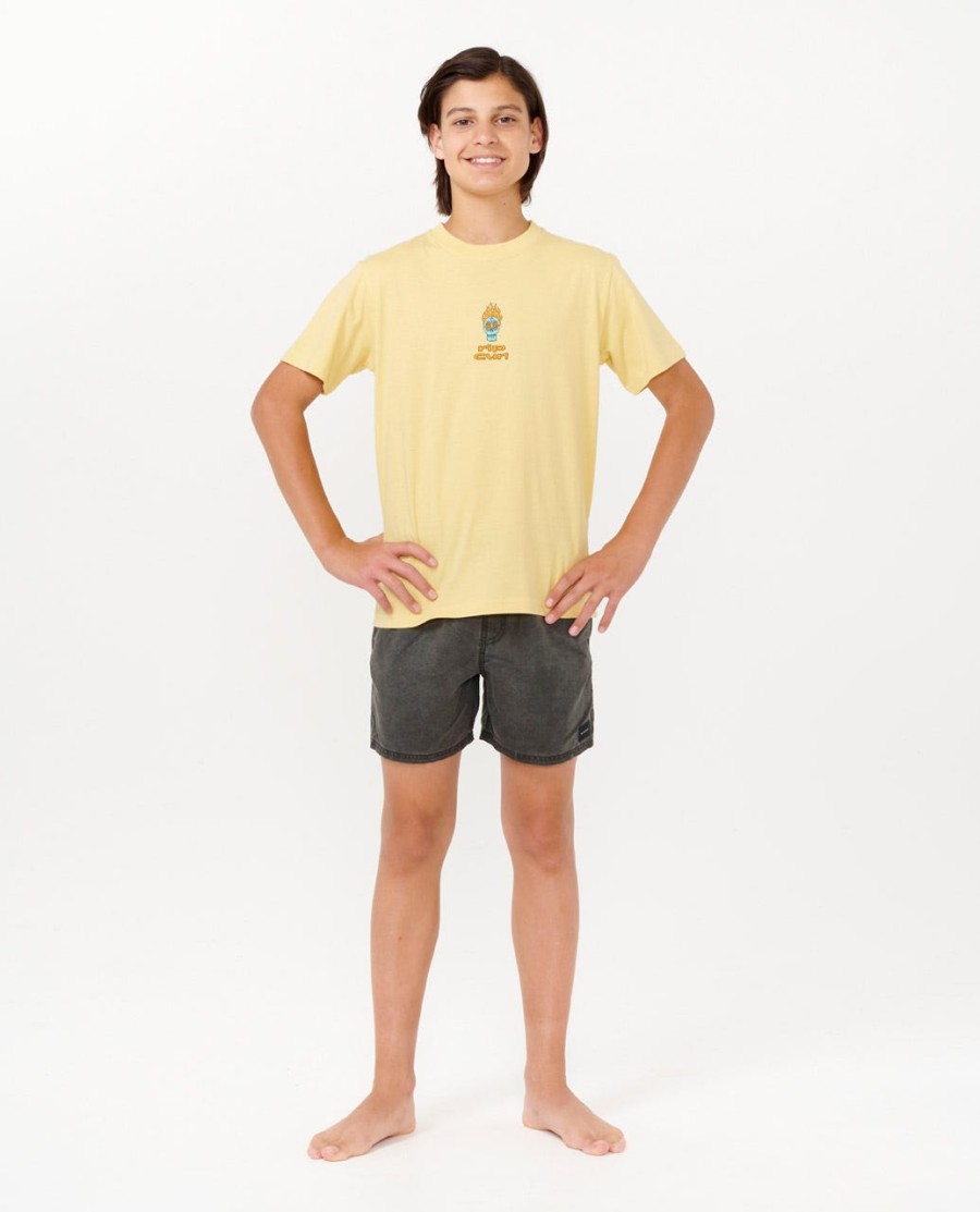 t-shirt met kosmische schedelprint - jongens 8-16 jaar