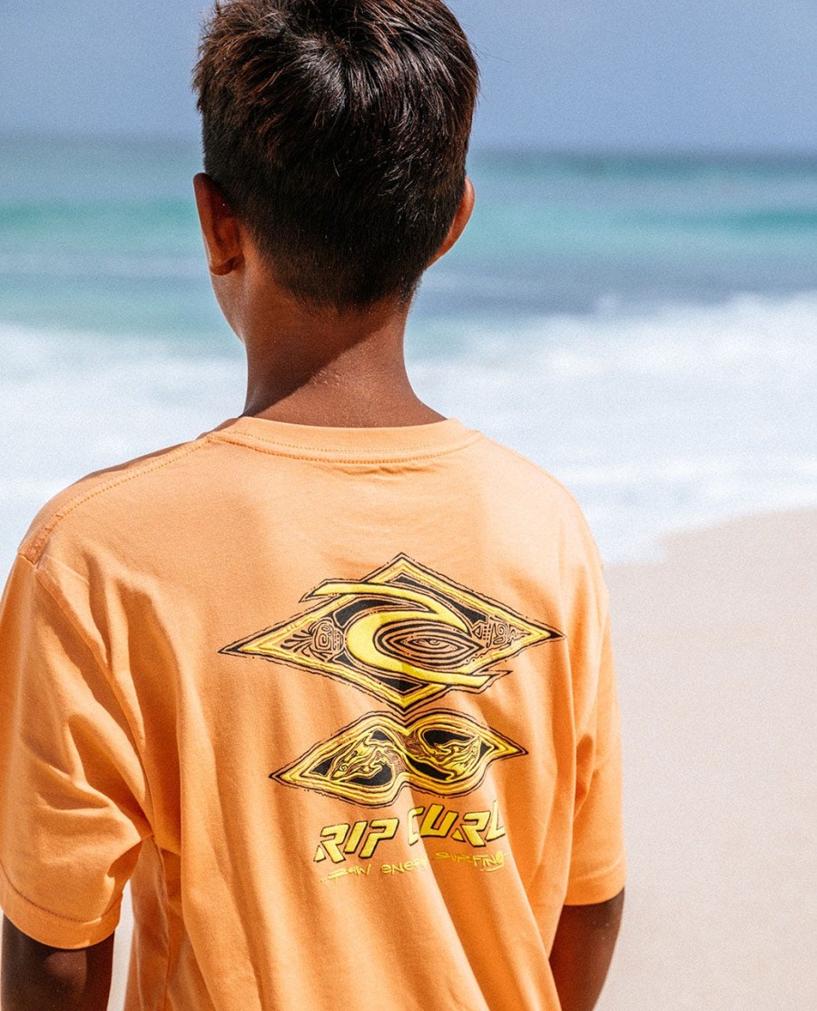 raw energy dolphin t-shirt - jongens 8-16 jaar