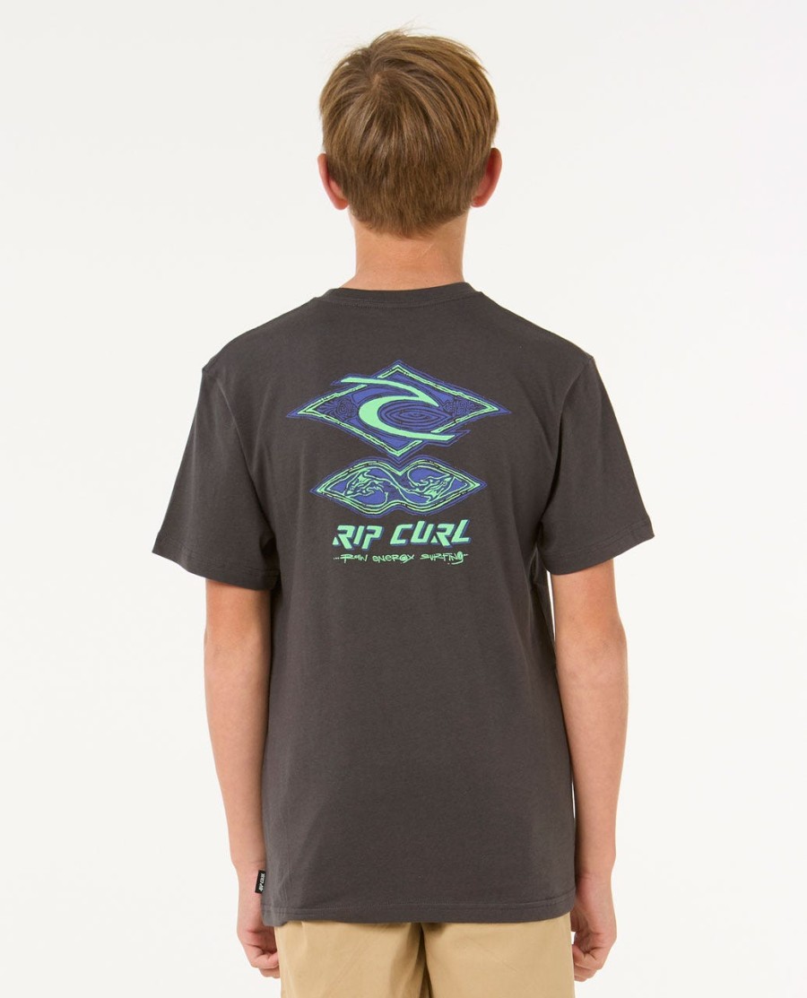 raw energy dolphin t-shirt - jongens 8-16 jaar
