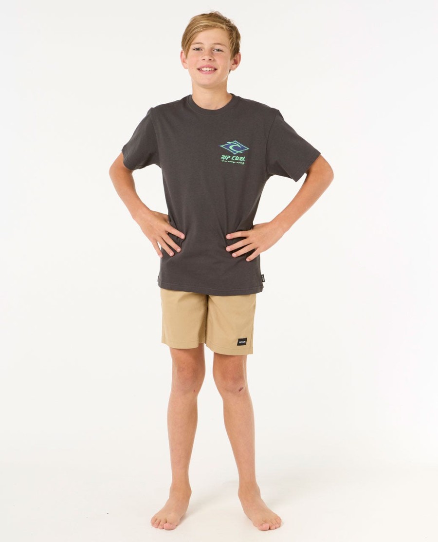 raw energy dolphin t-shirt - jongens 8-16 jaar