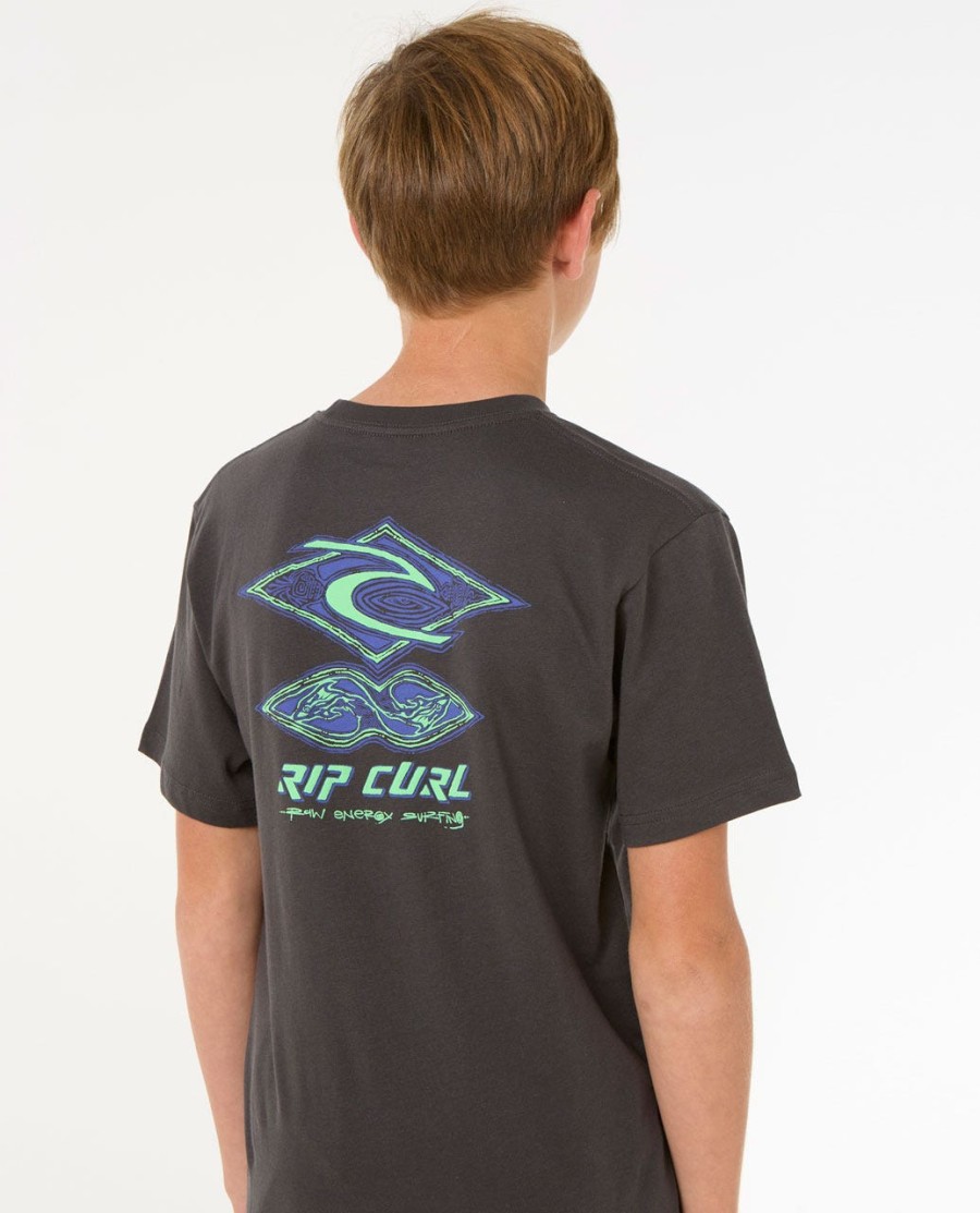 raw energy dolphin t-shirt - jongens 8-16 jaar