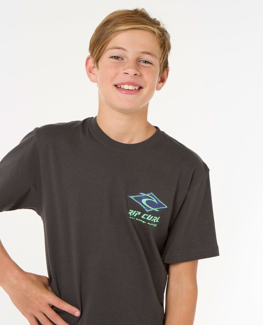 raw energy dolphin t-shirt - jongens 8-16 jaar