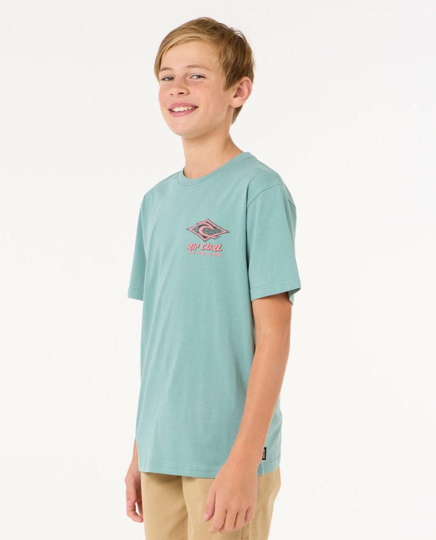 raw energy dolphin t-shirt - jongens 8-16 jaar