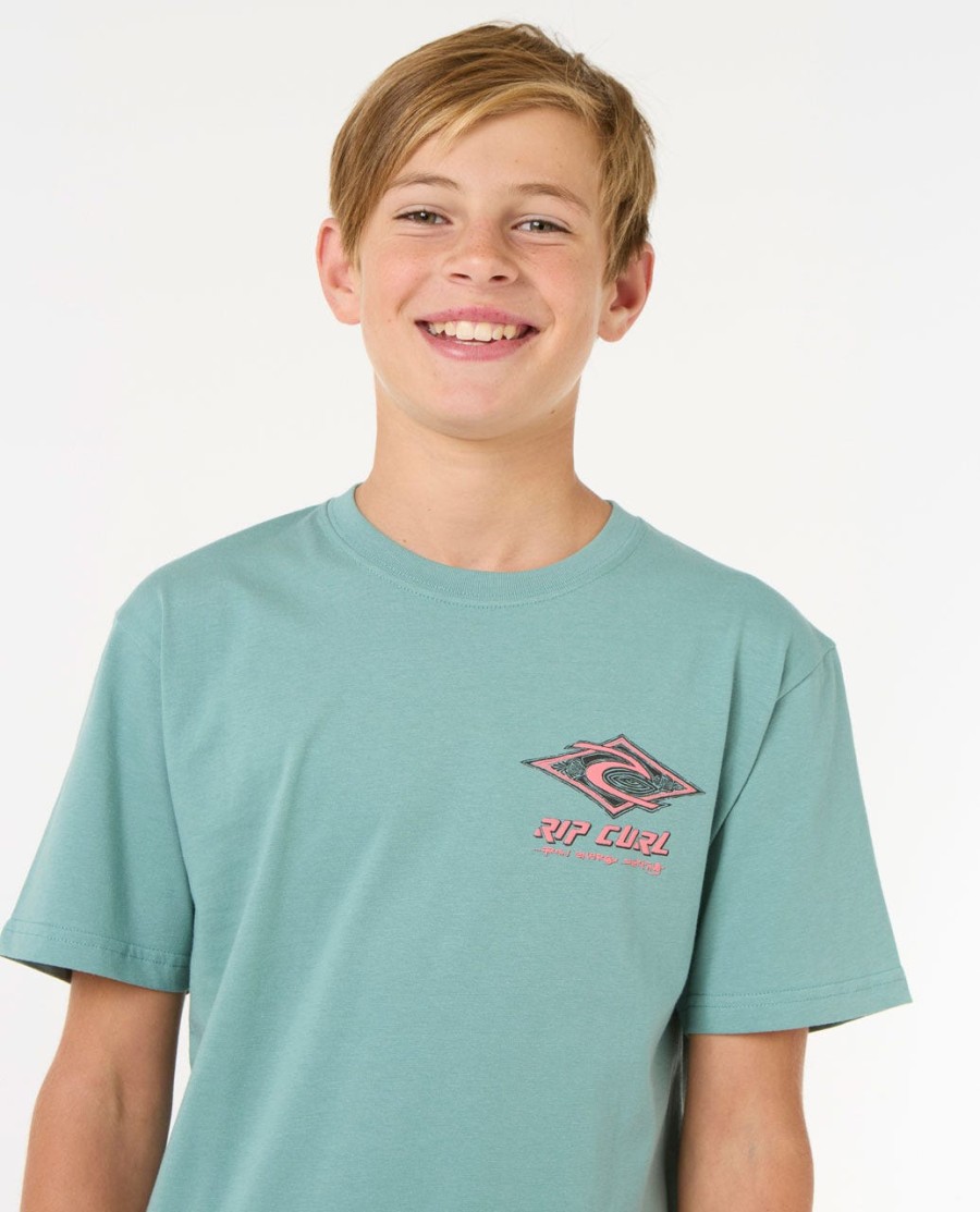 raw energy dolphin t-shirt - jongens 8-16 jaar