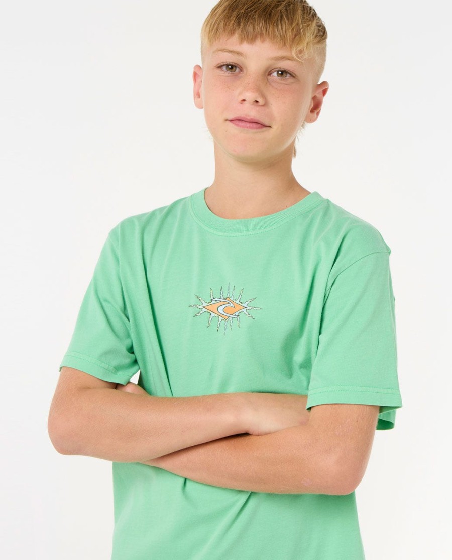 raw energy skull t-shirt - jongens 8-16 jaar