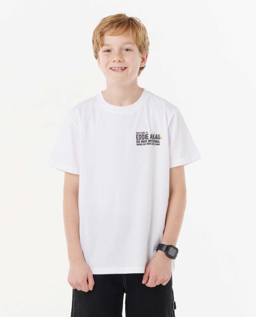 eddie would go poster t-shirt - kinderen