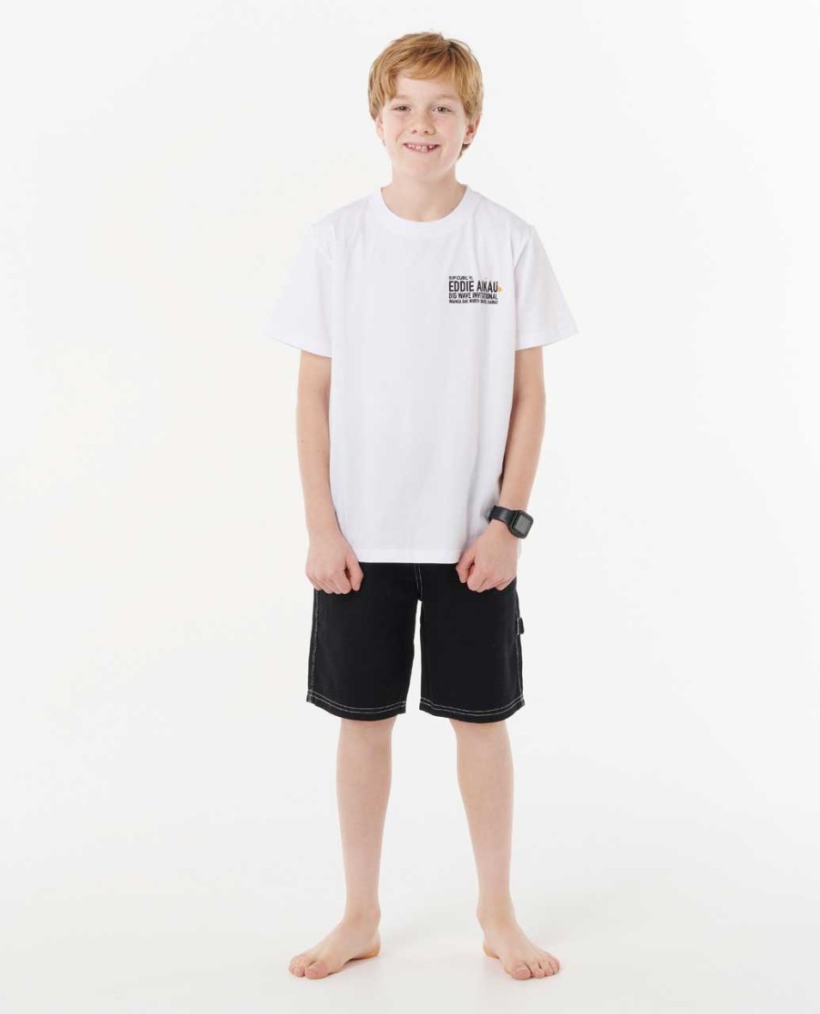 eddie would go poster t-shirt - kinderen