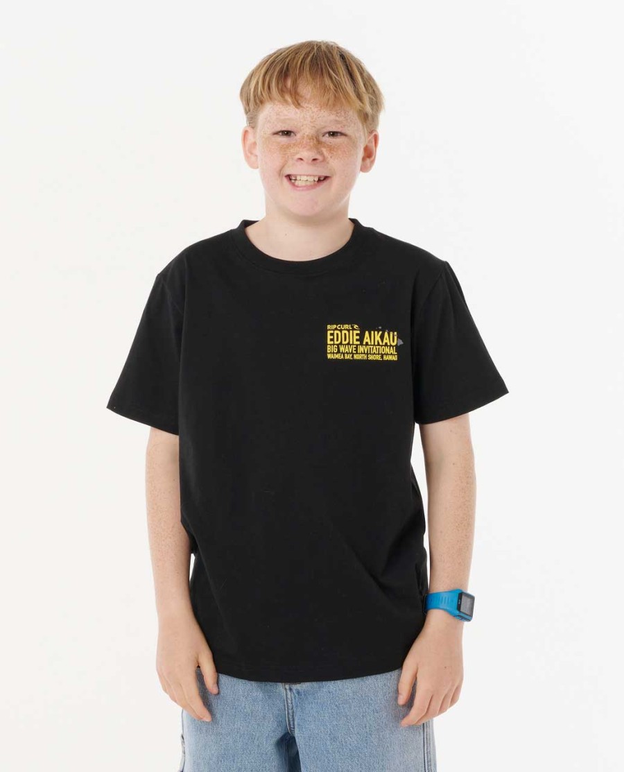 eddie would go poster t-shirt - kinderen