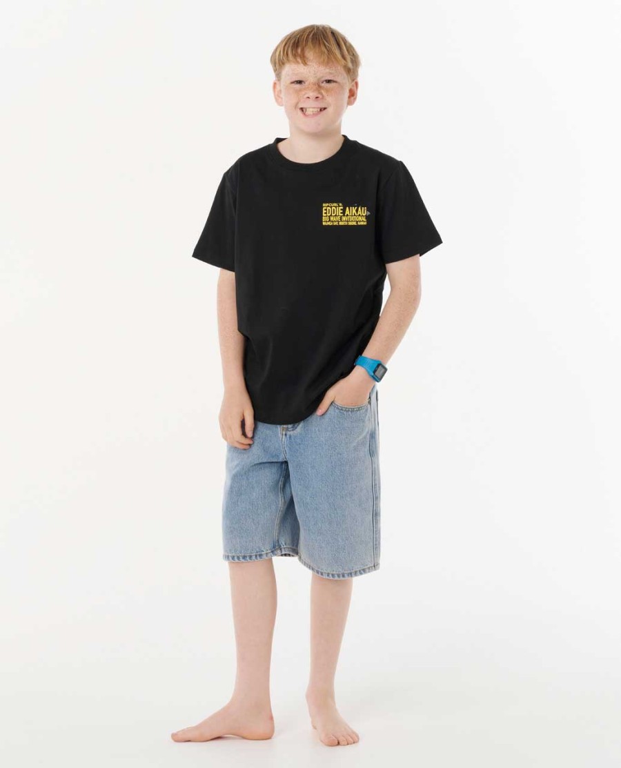 eddie would go poster t-shirt - kinderen