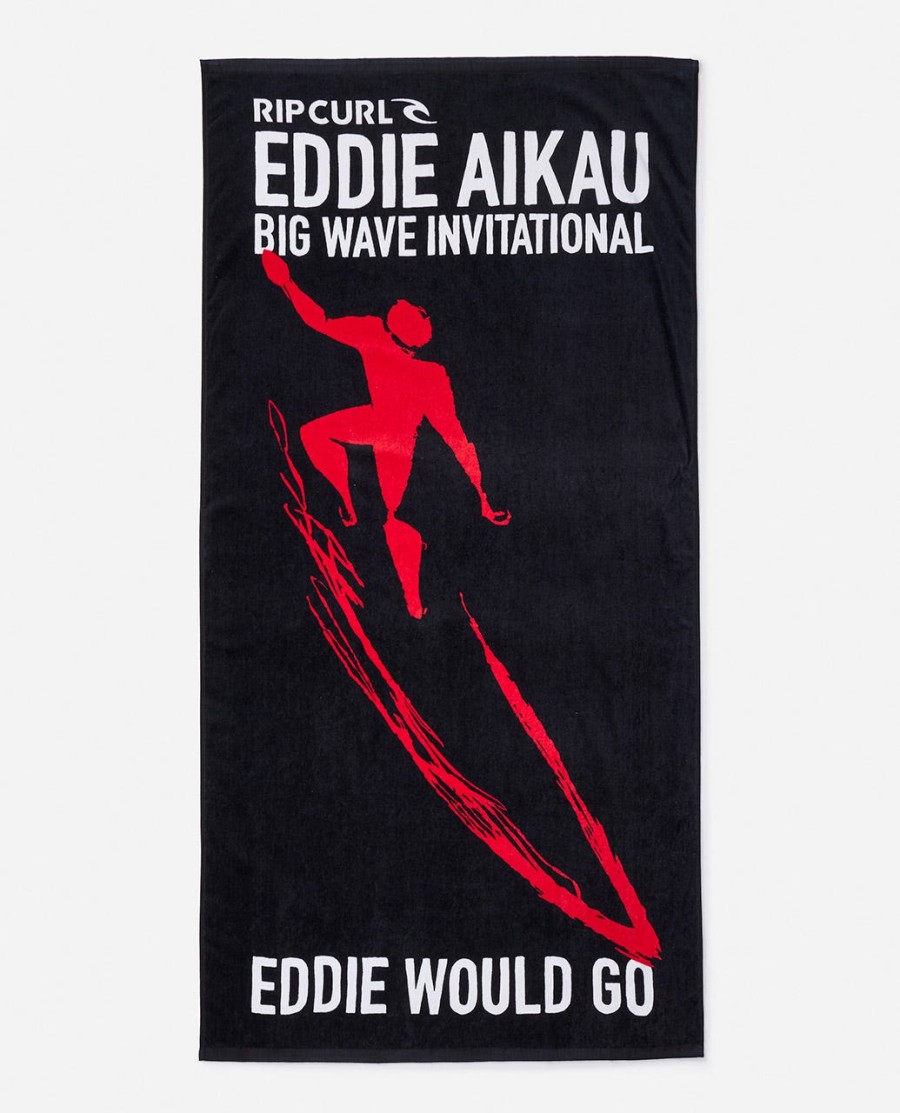 eddie zou een handdoek gaan dragen