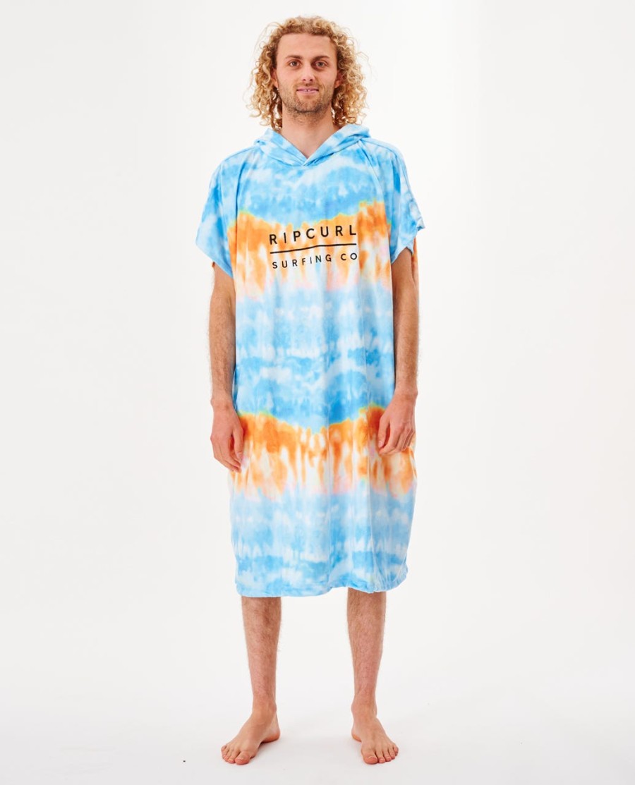 mix up print hooded handdoek