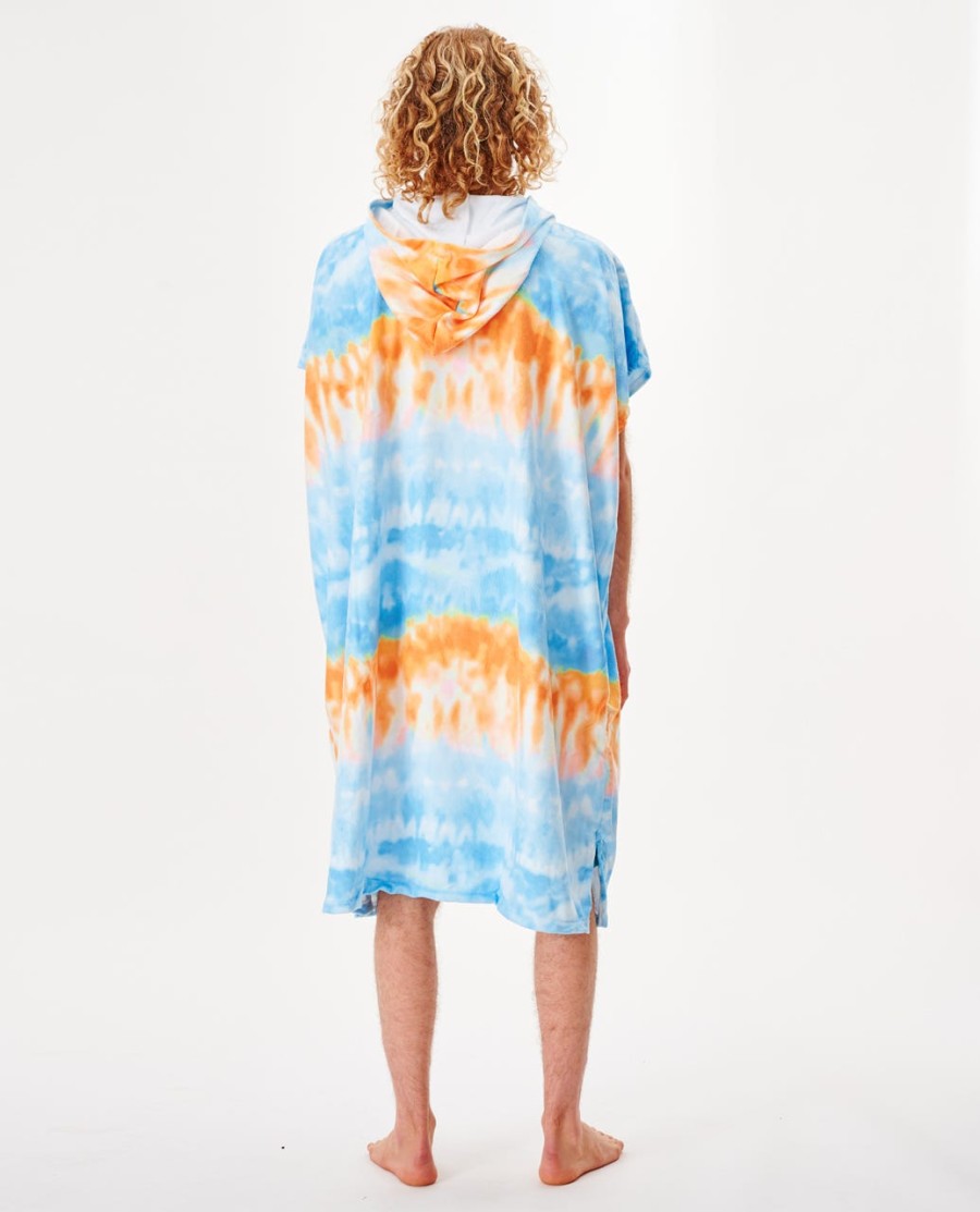 mix up print hooded handdoek