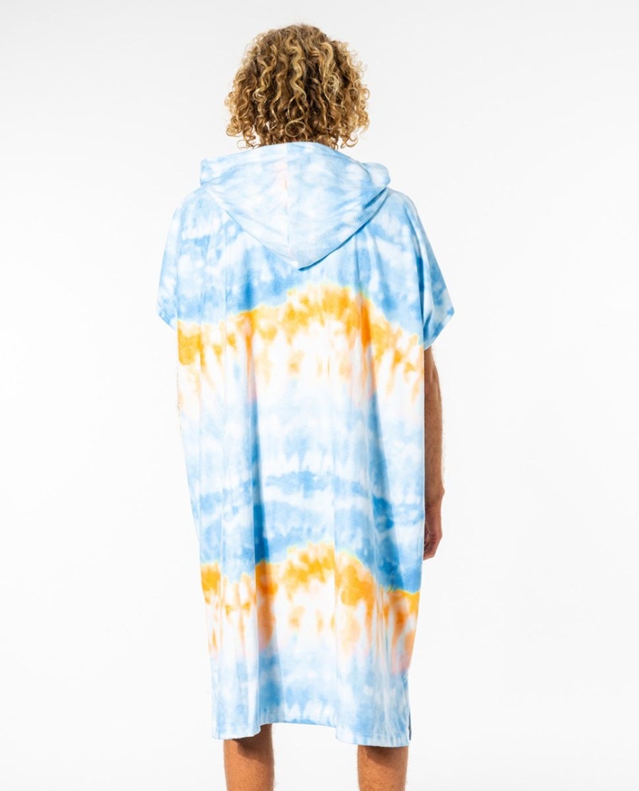 mix up print hooded handdoek