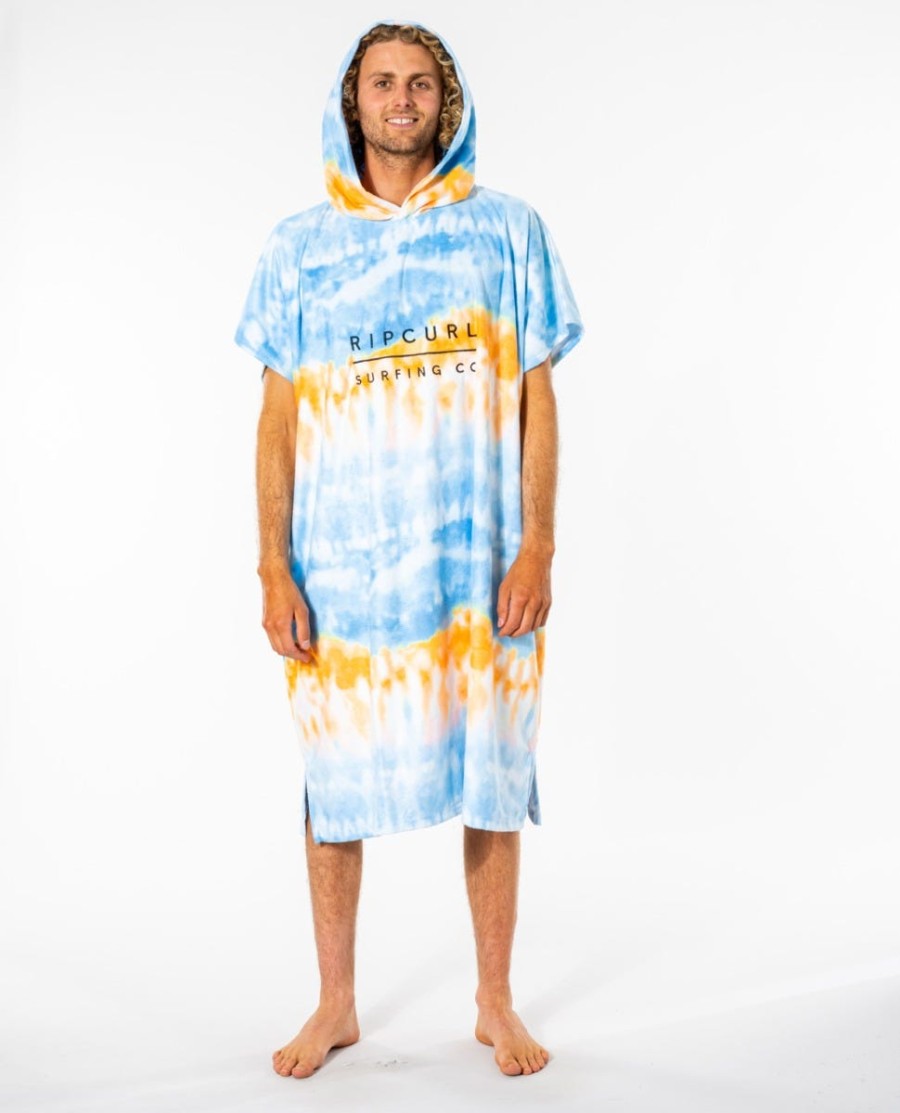 mix up print hooded handdoek