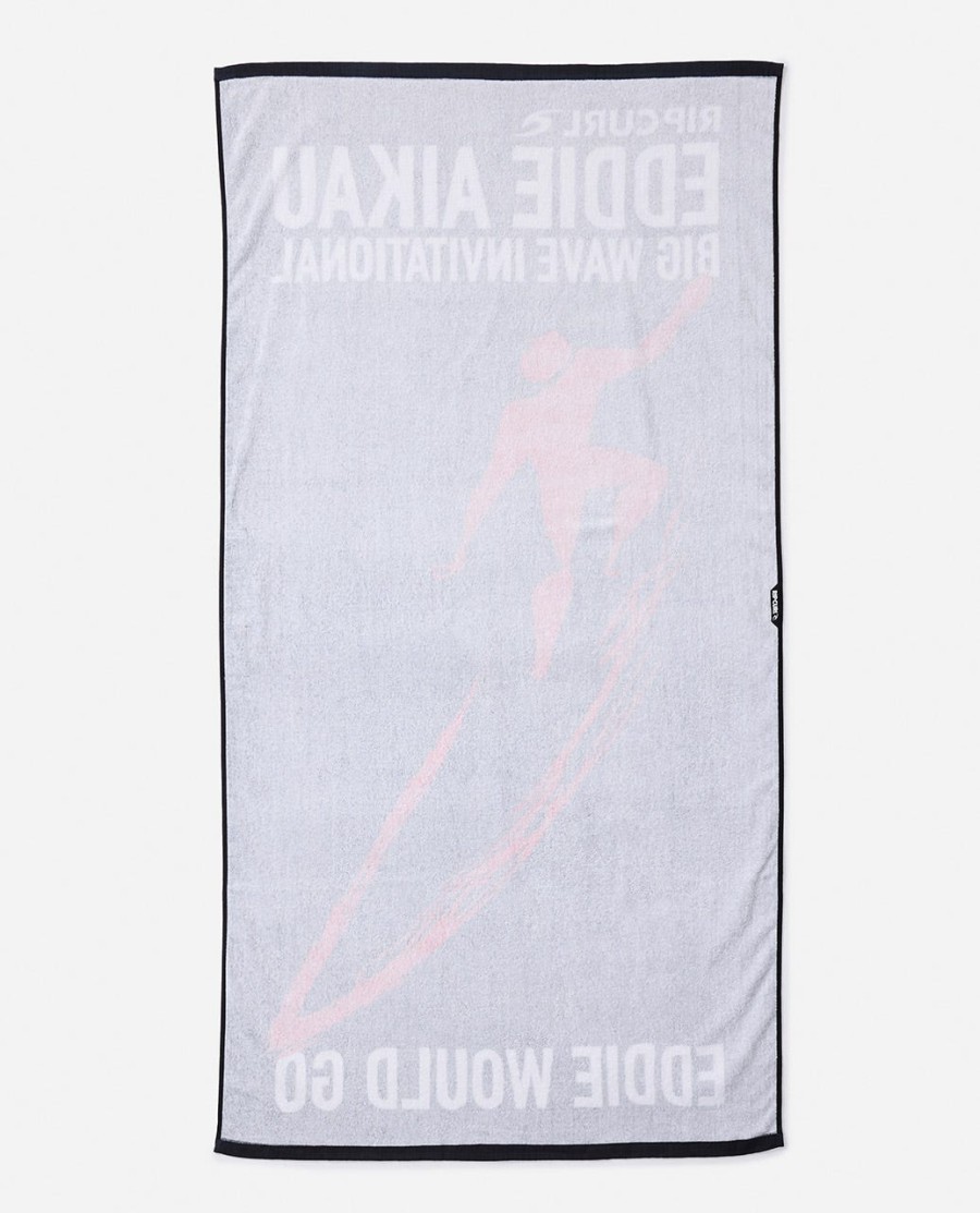 eddie zou een handdoek gaan dragen