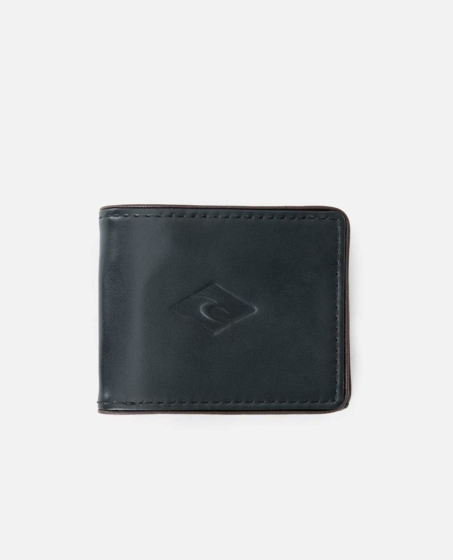 gelaagde rfid 2-in-1 portemonnee